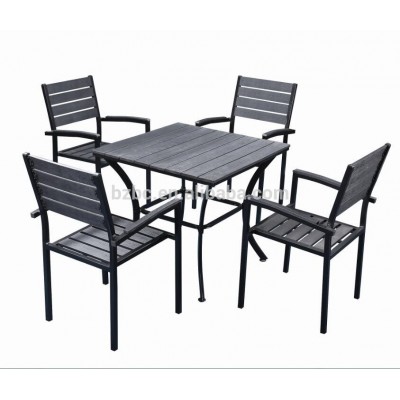 2020 Hot Selling out door furniture garden set wooden table and chair outdoor furniture set